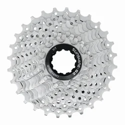 CASSETTE 11 Speed SHINE 11-28 for SHIMANO/SRAM Road / silver (IN BOX)  (11-12-13-14-15-16-17-19-21-24-28)