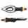 CLIGNOTANT SEQUENTIEL MOTO AVOC SAKURA 12 LEDS BASE ABS TRANSPARENT/NOIR (L 85mm / H 30mm / L 16mm) (HOMOLOGUE CE) (PAIRE)