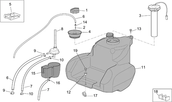 Réservoir essence I