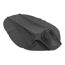 COUVRE/HOUSSE DE SELLE SCOOT POUR PIAGGIO 50 ZIP 2000 2T-4T NOIR/CARBONE  -SELECTION P2R-