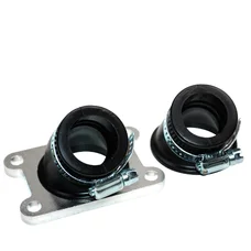 INLET MANIFOLD FOR MOTORBIKE REPLAY FLEXIBLE FOR MINARELLI 50 AM6/MBK 50 X-POWER/YAMAHA 50 TZR/PEUGEOT 50 XPS/RIEJU 50 RS1, SMX (FOR PHBG/PHVA,INNER Ø 24mm + 2 SLEEVES 30° + 45°)
