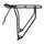 LUGGAGE RACK-REAR- ON STAYS - P2R ALUMINIUM BLACK-  FOR 28"/26"/700C COMPATIBLE MIK - BASIL RANGE - Max load 25 kg-