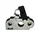 SADDLE LOCK "PIAGGIO GENUINE PART"  APRILIA 50-125 RS 2011>/MOTO-GUZZI 850 V85, V9  -899543-