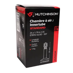INNER TUBE FOR BICYCLE 24 x 1.70-2.35 HUTCHINSON SCHRADER VALVE 40mm