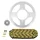 KIT CHAINE ADAPTABLE BETA 125 RR LC 2010>2020, RR ENDURO 2011>2020  428  14x63  (DIAM COURONNE 100/120/8.5/16)  (DEMULTIPLICATION ORIGINE)  -AFAM-