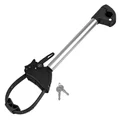 BRAS / FIXE CADRE POUR PORTE VELO PLATEFORME LONGUEUR 32cm AVEC ANTIVOL (ARCEAU EN U 3cm) POUR CROW BASIC/AMBER ET AUTRES MARQUES