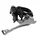 DERAILLEUR VTT AVANT SUNRACE M50 A COLLIER BAS 34,9 POUR 42x32x22 TIRAGE HAUT/BAS (AVEC COLLIER ADAPTATEUR 31.8 ET 28.6)