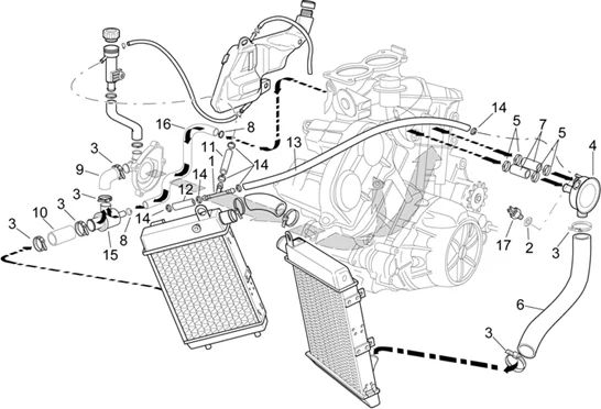 Installation refroidissement