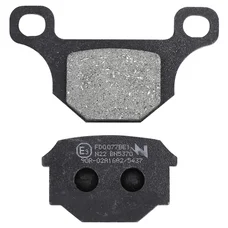 PLAQUETTE DE FREIN NEWFREN POUR RIEJU 50 MRT 2009>2012 AR / PEUGEOT 50 XR7 AR / APRILIA 125 RS4 2011>2014 AR / DERBI 125 GPR 2009>2014 AR  -P2R- (FD0077BE)  (ELITE ORGANIQUE)