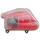 FILTRE A AIR SCOOT ADAPTABLE MBK 50 BOOSTER 2004>, STUNT 2004>/YAMAHA 50 BWS 2004>, SLIDER 2004> TRANSPARENT MOUSSE ROUGE (BOITE A AIR)  -REPLAY-