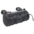 SACOCHE DE CINTRE/GUIDON VELO ZEFAL Z ADVENTURE F1 NOIR ETANCHE FIXATION VELCROS (L 200 x L 90 x h 90mm - 5LITRES) CHARGE MAXI 2kgs
