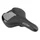 SADDLE- NEWTON FOR URBAN BIKE TRAY CONFORT BLACK 260x195mm -STEEL RAIL - BLACK (FLAT SHAPED)