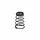 SPRING for OIL DRAIN PLUG for SCOOT PEUGEOT 50 KISBEE 4 stroke / KYMCO 50 AGILITY 4 stroke / SYM 50 ORBIT 4 stroke / SCOOT 50 CHINOIS 4 stroke GY6 139QMB  -P2R-