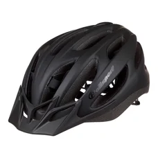 CASQUE VELO CITY ADULTE POLISPORT SPORT FLOW IN-MOLD NOIR MAT AVEC VISIERE GRISE TAILLE 58-62 SYSTEM QUICK LOCK