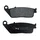 BRAKE PADS NEWFREN FOR HONDA 125 SH I 2013>2018 Front  KYMCO 250 XCITING 2005> Front  YAMAHA 125 XMAX 2010>2017 Front   (L 102mm - H 39mm - thk 10.3mm)  (FD0406BT)  (TOURING ORGANIC)