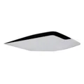 AUTOCOLLANT/STICKER/DECOR GARDE BOUE ARRIERE ORIGINE PIAGGIO 50 GILERA SMT/RCR 2013> BLANCHE/ROUGE  -2H000917-