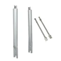 FOURREAU DE FOURCHE CYCLO ADAPTABLE PEUGEOT 103 MVL, VOGUE GRIS (COMPLET) (PAIRE) -SELECTION P2R-