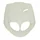 FRONT FAIRING FOR SCOOT PEUGEOT 50 TKR, TREKKER 2007> GLOSS WHITE- SELECTION P2R