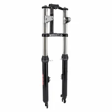 FOURCHE CYCLO EBR POUR PEUGEOT 103 SP NOIR (DIAM 28 mm) (QUALITE 100% MADE IN ITALY)