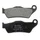 BRAKE PADS NEWFREN FOR YAMAHA 125 YP MAJESTY 1998>2009 Front   300 XC VERCITY 2003>2006 Rear SUZUKI 125 UBURGMAN 2002>2006 Front   (L 94.5mm - H 37mm - thk 7.5mm) (FD0186BE)  (SCOOTER ELITE ORGANIC)