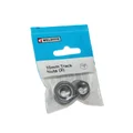 WHEEL NUT FOR BICYCLE - 10x100 (PAIR ON CARD)  -WELDTITE-