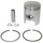 PISTON FOR SCOOT MBK 50 BOOSTER 1990>1998, STUNT/YAMAHA 50 BWS 1990>1998, SLIDER (DOME PISTON TOP - Ø 40 - 2 RINGS 1,2mm)  -P2R QUALITE PREMIUM-