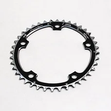 PLATEAU ROUTE 5BRA D.130  MICHE 42DTS MILIEU TRIPLE TYPE SHIMANO ALU ARGENT 9/10V.