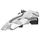 DERAILLEUR VTT AVANT SUNRACE M920 A COLLIER BAS 34,9 POUR TRIPLE PLATEAU 44x32x22 TIRAGE HAUT/BAS (AVEC COLLIER ADAPTATEUR 31.8 ET 28.6)