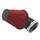 FILTRE A AIR REPLAY KN XL NOIR/ROUGE FIXATION COUDEE 30° DIAM 28/35/50mm
