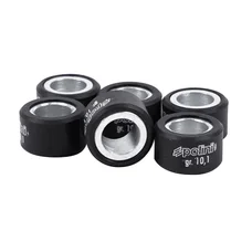 GALET/ROULEAU MAXISCOOTER POLINI 20x12 10,1g HI SPEED POUR YAMAHA 125 XMAX, MAJESTY / MBK 125 SKYCRUISER, SKYLINER (PAR 6) (242.153)