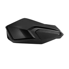 POLISPORT WRAP-AROUND CLOSED HANDGUARDS - S-DUAL black (INCLUDING UNIVERSAL MOUNTING KIT)