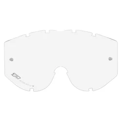 ECRAN LUNETTES/MASQUE CROSS PROGRIP 3111 ENFANT TRANSPARENT SIMPLE - ANTI-BUEE/ANTI-RAYURES/ANTI-U.V.
