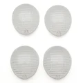 LENS FOR FLASHER FOR  SCOOT  PEUGEOT 50 LUDIX, TKR FURIOUS, XP6 FRONT+REAR TRANSPARENT (x4)  -REPLAY