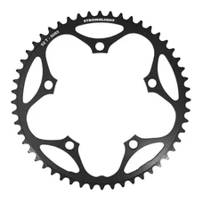 PLATEAU ROUTE 5BRA D.130 STRONGLIGHT DURAL 52DTS NOIR TYPE SHIMANO 8/9V.
