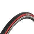 TYRE FOR ROAD BIKE 700 X 23 NEWTON GP BLACK - RED SIDEWALL- ALL SEASON)-RIGID(23-622)