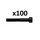 VIS CHC 6 PANS CREUX DIAM M8 x 50 mm  (BOITE DE 100 PIECES)  (690088)  -ALGI-