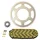 KIT CHAINE ADAPTABLE SHERCO 50 SUPERMOTARD 2009>2019, SUPERMOTARD R FACTORY 2018>2020, SUPERMOTARD RS FACTORY 2018>2020  428  12x60  (DIAM COURONNE 110/125/8.5)  (DEMULTIPLICATION ORIGINE)  -AFAM-
