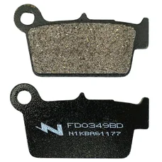 BRAKE PADS NEWFREN FOR APRILIA 450 SXV 2005> Rear BETA 250 RR 2005>2013 Rear KAWASAKI 450 KLX R 2008> Rear YAMAHA 250 WR F 2003> Rear 450 YZ-F 2003> Rear  (FD0349BD)  (DIRT ORGANIC)