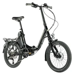 VELO ELECTRIQUE/VAE PLIANT CITY 20 LEADER FOX HARLAN MIXTE NOIR 8V MOTEUR CENTRAL BAFANG M300 36V 80Nm BATTERIE 14Ah