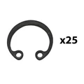 CIRCLIP FOR PEDAL CRANK (INTERNAL) FOR MOPED MBK 51, 88 (Ø 16) (supplied per 25)  -SELECTION P2R-