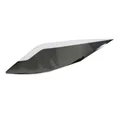 AUTOCOLLANT/STICKER/DECOR GARDE BOUE ARRIERE ORIGINE PIAGGIO 50 GILERA SMT/RCR 2013> BLANCHE  -2H000016-