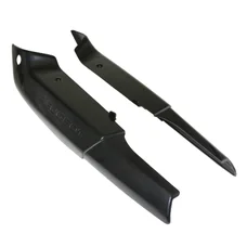 SIDE COVER (ENGINE)  FOR MOPED PEUGEOT 103 VOGUE-BLACK-WITH PEUGEOT BRAND LOGO (PAIR)- SELECTION P2R