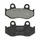 BRAKE PADS -POLINI FOR SUZUKI 250 BURGMAN, 400 BURGMAN  (L 81.6mm - H 42.6mm - thk8.2mm)  (174.0047)  (ORIGINAL)