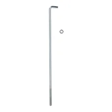THREADED SHAFT FOR PERRUZZO EXTENSION ARM PURE INSTINCT( MEDIUM) (Long 41cm)