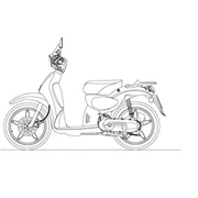 Scarabeo  2T 50 E2 Mot Piaggio 2006-2009