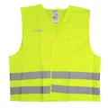 SAFETY VEST -ADX - REFLETIVE -VELCRO TAPES CLOSURE - YELLOW  (CEE APPROVED)