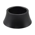 CONICAL SPACER - ERGOTEC ALUMINIUM BLACK - For MTB fork legs 1 1/8  20 mm