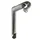 QUILL STEM FOR ROAD BIKE/MTB- QUILL STEM- Ø25,4 SILVER L80mm FOR BAR Ø25,4mm (stem tube L  180mm)
