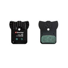 DISC BRAKE PADS - FOR RAOD BIKE/MTB/EBIKE - FOR SRAM FORCE, RED AXS and LEVEL ULTIMATE, TLM (SWISSSTOP EXOTHERM DISC 35) WITH COOLING FINS