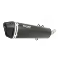 EXHAUST FOR MAXISCOOTER TECNIGAS 4SCOOT EVO BLACK EDITION FOR SYM 300 GTS I 2013>, 300 JOYMAX (CEE APPROVED)